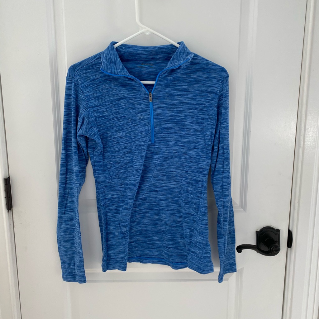 Blue Columbia Quarterzip
